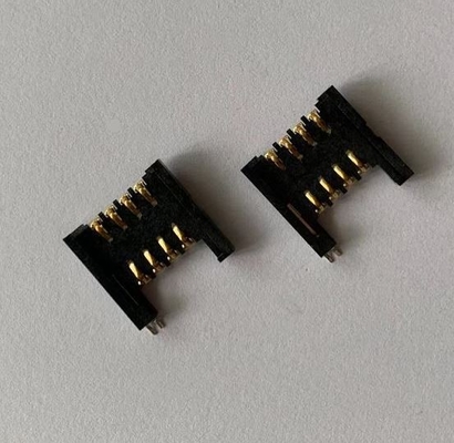 30.34x17x2.4mm ABS Zes Pin Micro Sim Card Connector