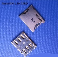 50V 0.5A 6 Pin Push Pull Nano SIM Card Connectors