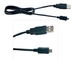 Uitrusting van de micro- de Snelle het Laden Kabeldraad, 2 Meters Zwarte USB-Kabel