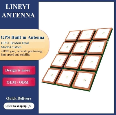 ISO9001 de Antenne van GPS Glonass, Ceramische het Flardantenne van GPS